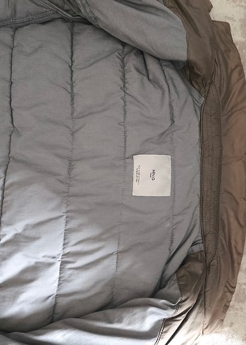 Düğmeli Midi Erkek Bej Keten Mont - Görsel 4