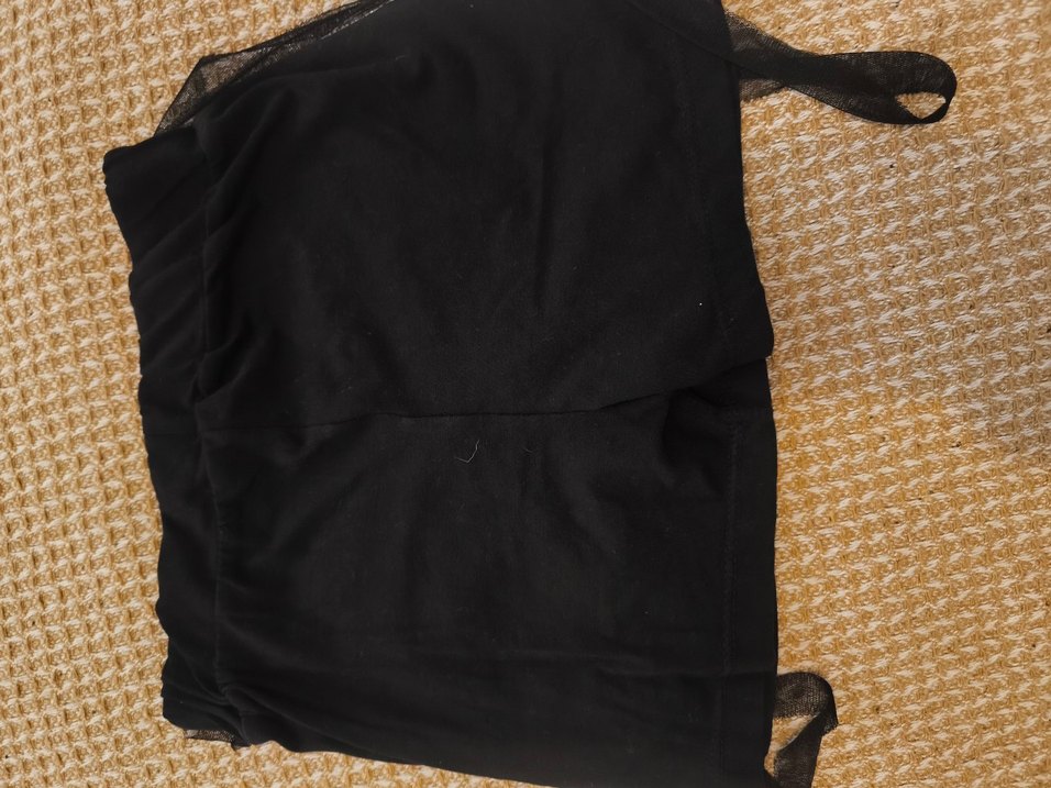 Siyah Kemerli Şortu - Görsel 3