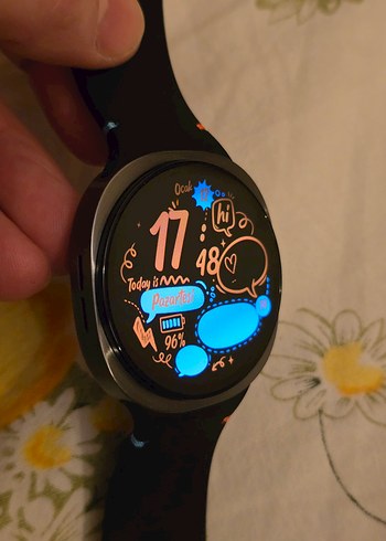 Samsung Galaxy Watch 8 Siyah Akıllı Saat - Görsel 5