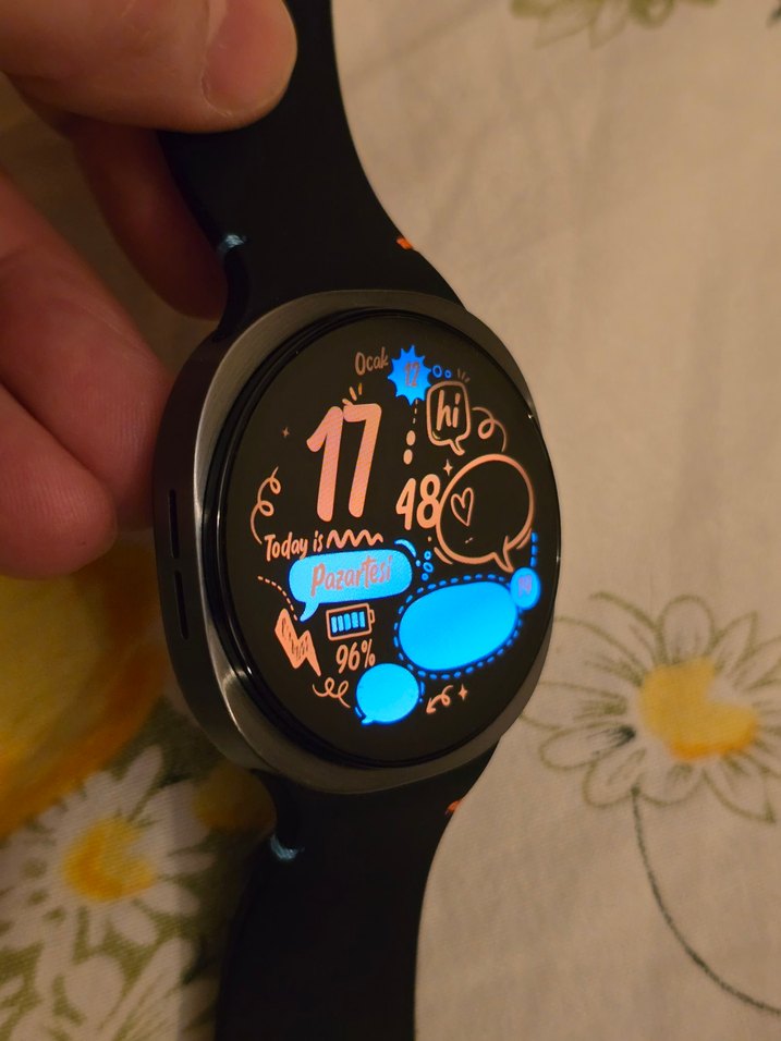Samsung Galaxy Watch 8 Siyah Akıllı Saat - Görsel 5