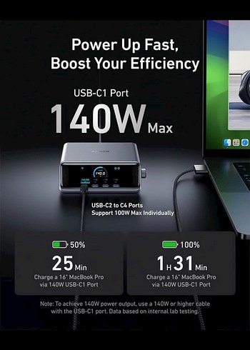 Anker 250W Akıllı Şarj İstasyonu - Görsel 2