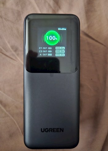 Ugreen Nexode 20.000 mAh 130W LED Ekranlı Powerbank - Görsel 9