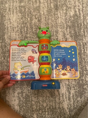 Beden Fisher price eğitici masalcı tırtıl