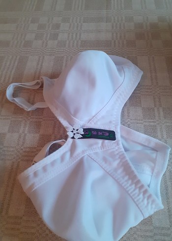 Toparlayıcı Beyaz Sütyen Desensiz - Görsel 2