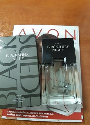 Avon Black Suede night 