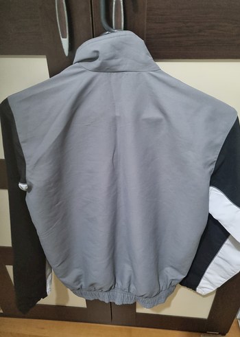 Gri Fermuarlı Erkek Ceket - Görsel 2