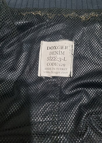 Erkek Mavi Fermuarlı Streetwear Ceket - Görsel 5