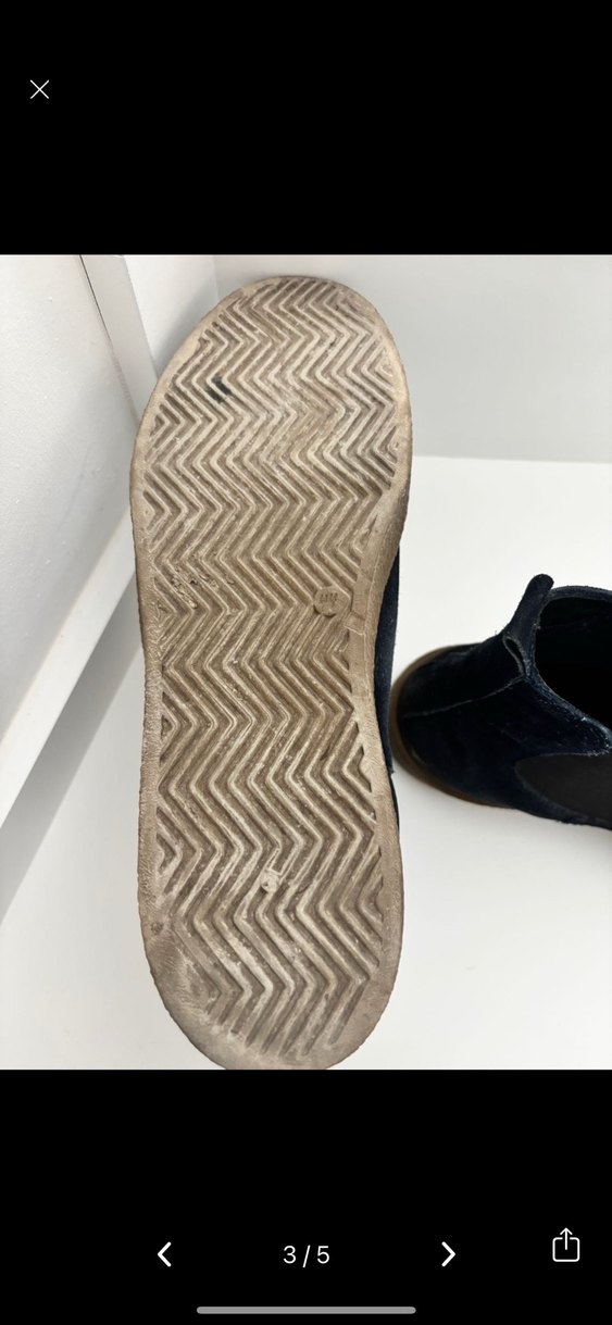 Erkek Lacivert Süet  Bot - Görsel 3