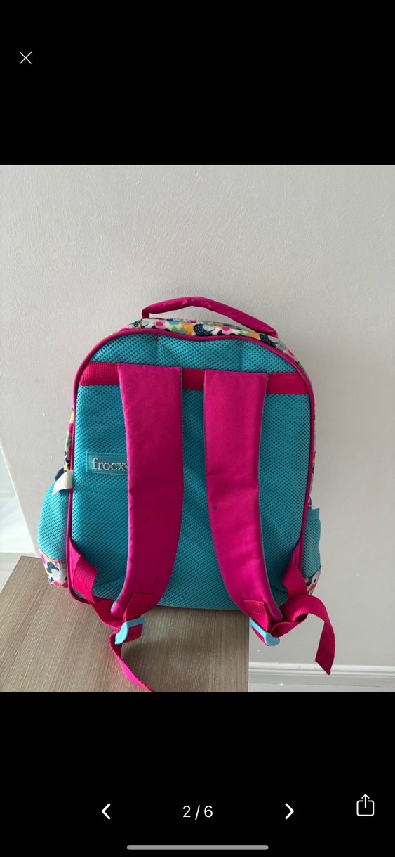 Barbie Temalı Renkli Pembe Çocuk Okul Çantası - Görsel 2