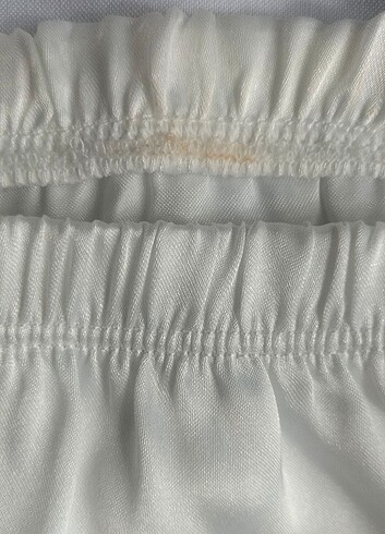 xl Beden beyaz Renk Saten şortlu gecelik