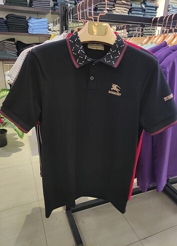 Burberry polo yaka tişört 