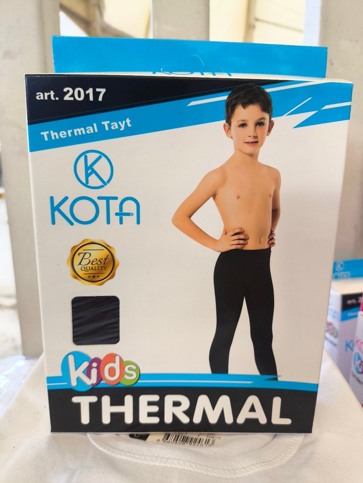 Kota Kids Termal Siyah Tayt - Görsel 2