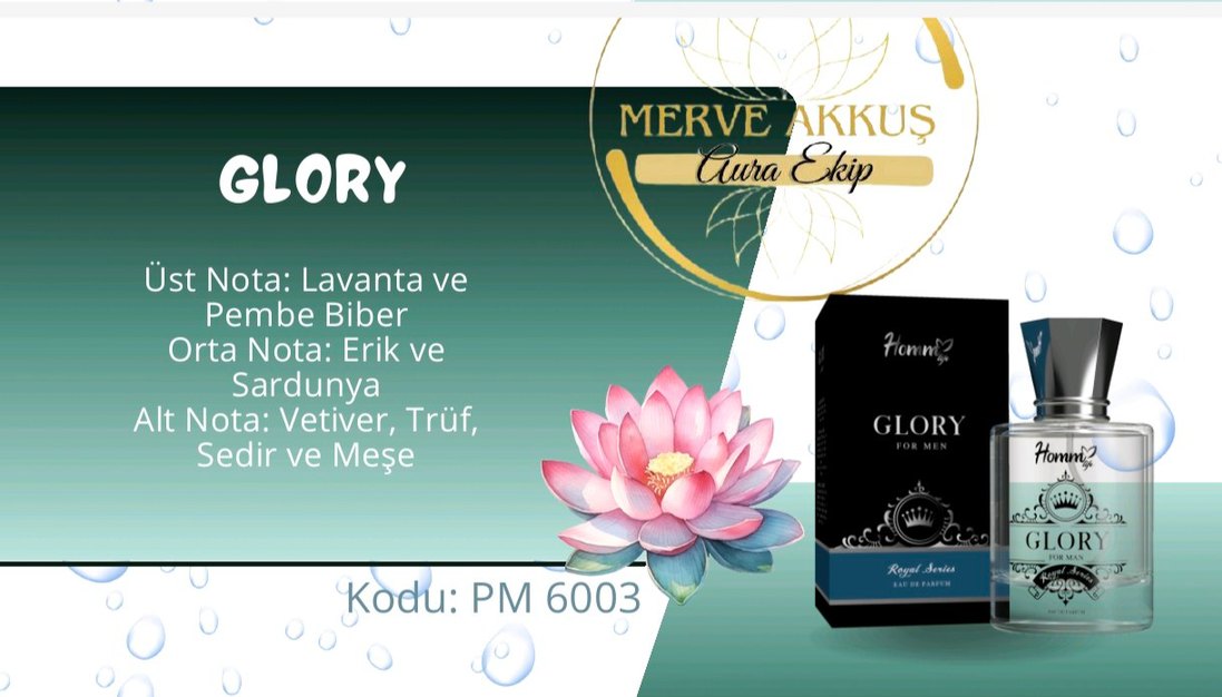 Glory For Men Parfüm - Modern Klasik, Parlak Gri EAU DE PARFÜM - Görsel 2