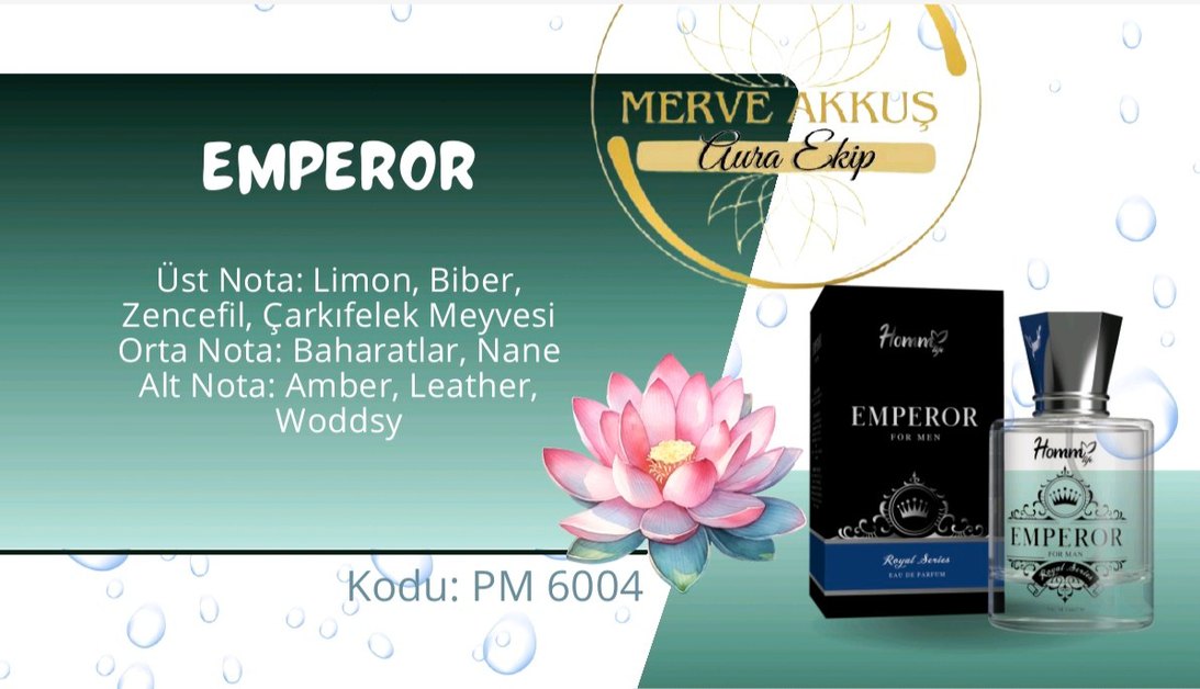 Emperor For Men Royal Series Erkek Parfümü EAU DE PARFÜM - Görsel 2