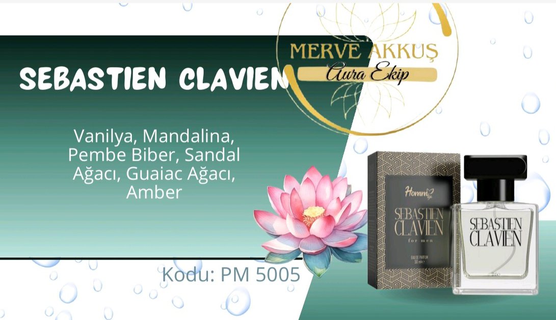 Sebastien Clavien Erkek Parfümü 50 ml EAU DE PARFÜM - Görsel 2