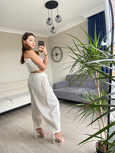 Diğer Müslin Kumaş Şalvar Model Pantolon