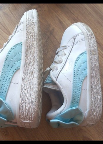 Puma Beyaz Kız Çocuk Sneakers