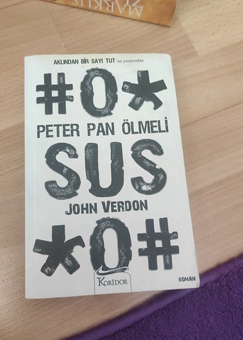 Peter Pan Ölmelı Sus - John Verdon