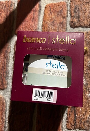 Bianca Stella Boya 0,5 Litre Siyah