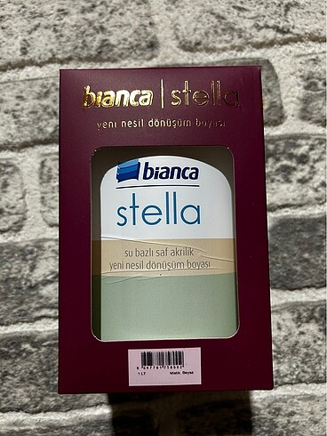 Bianca Stella Boya 1 Litre Mistik Beyaz