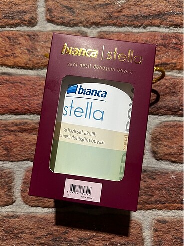 Bianca Stella Boya 1 Litre Boya Kırık Beyaz