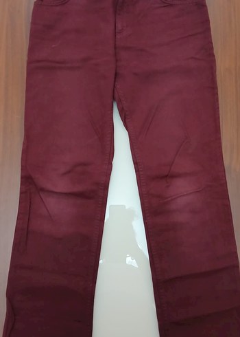 LC Waikiki Bordo 13-14 Yaş Pantolon