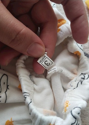 Sarı civciv desenli takım - Görsel 3