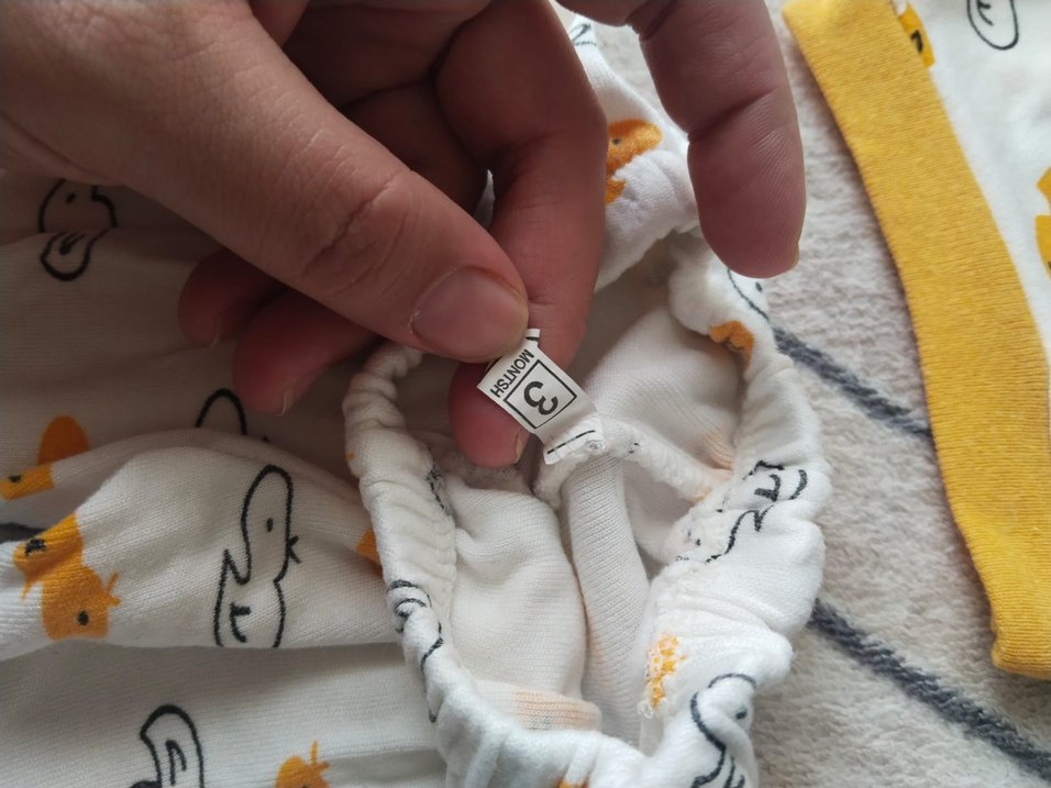 Sarı civciv desenli takım - Görsel 3