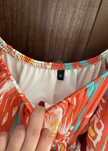 Uzun Kollu, Straplez, Fırfırlı Mini Elbise - Görsel 3