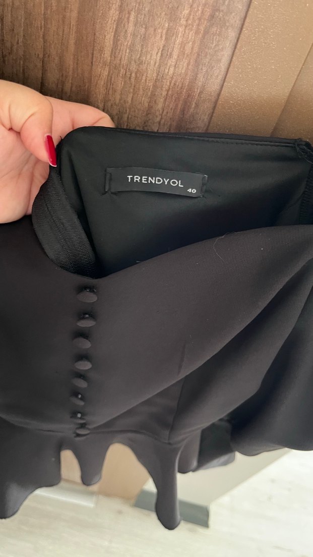 Siyah Kadın Bluz - Görsel 3