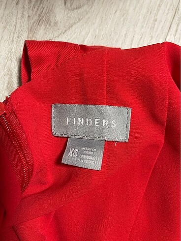 Diğer Finders Orijinal Kırmızı Yazlık Elbise