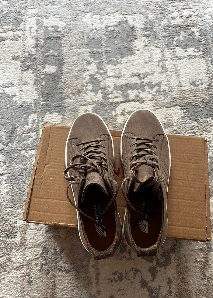 Sıfır Greyder Bej Sneaker - Görsel 2