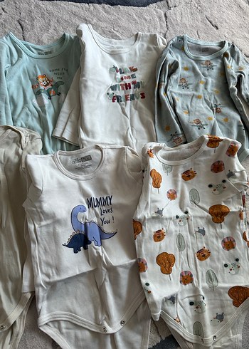 9 tane uzun kollu çıtçıtlı body - Görsel 3