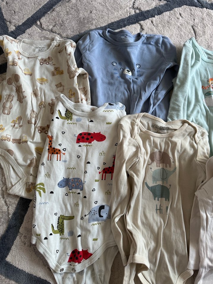 9 tane uzun kollu çıtçıtlı body - Görsel 2