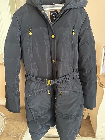 Orjinal polo kaz tüyü kışlık mont