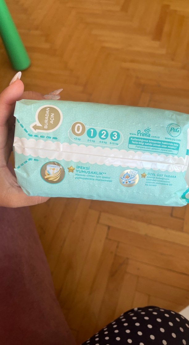 Prima Premium Care Yenidoğan Bebek Bezi sıfır 
Numara - Görsel 3