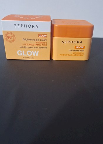 GLOW -C vitamini poliglutamik asit içeren ışıltı verici jel krem - Görsel 3