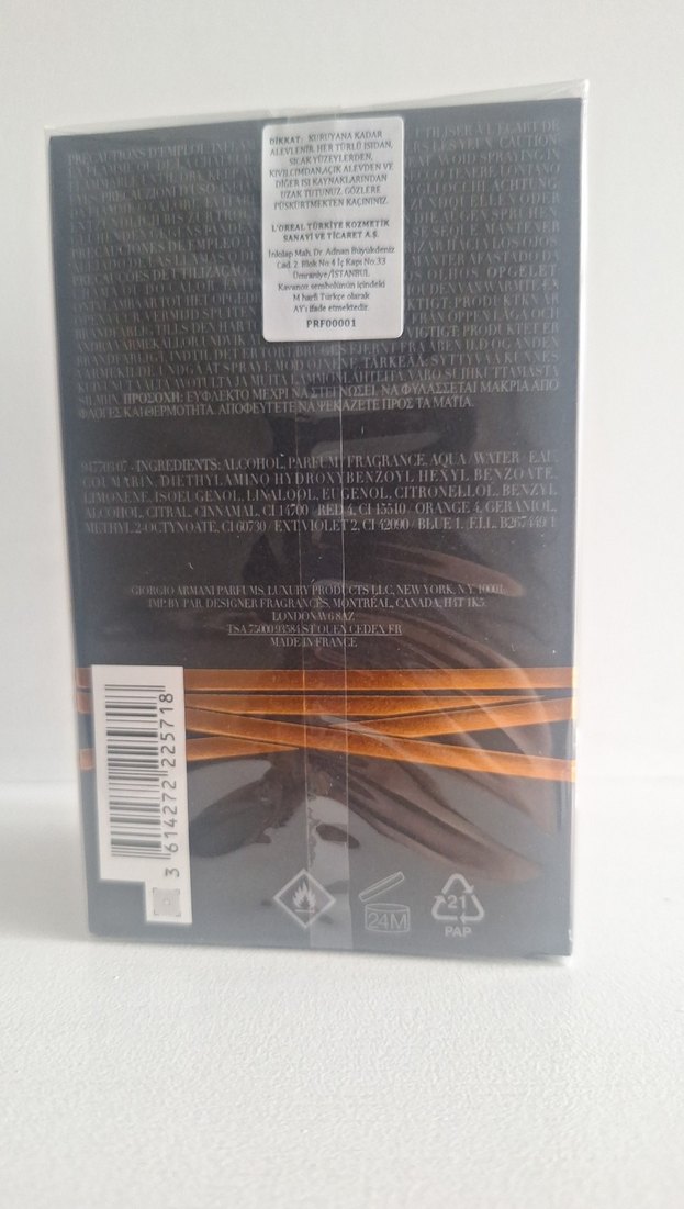 Emporio Armani Stronger With You Intensely 100ml Erkek Parfümü - Görsel 2