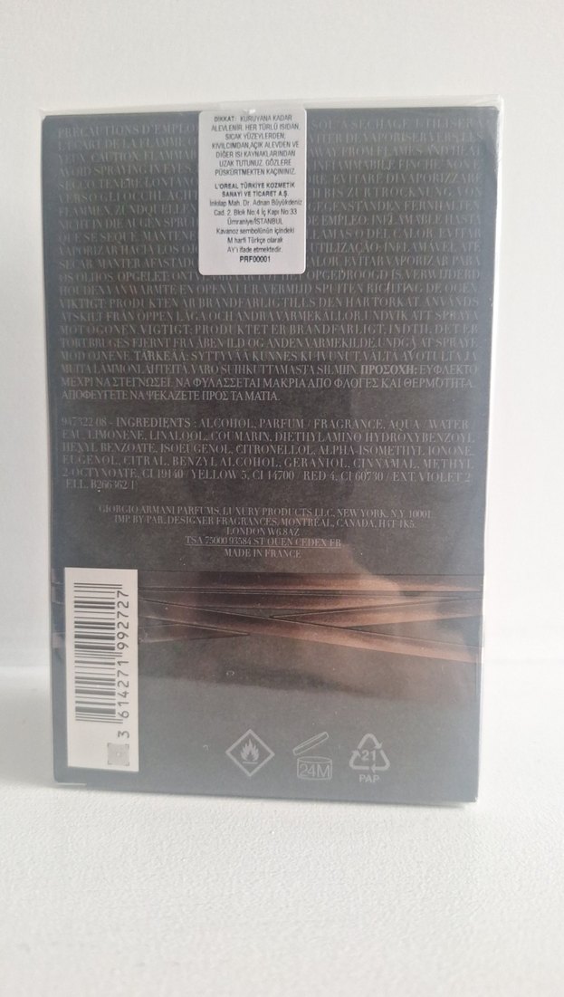 Emporio Armani Stronger With You Erkek Parfümü 150 ml - Görsel 2