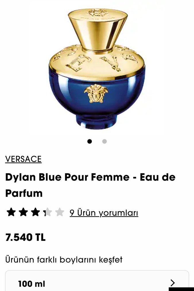 Versace Dylan Blue Pour Femme - Eau de Parfum - Görsel 4