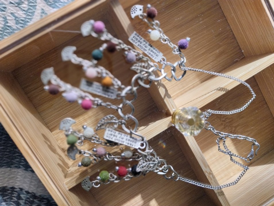 Uzun Zincir Detaylı Bohem Çok Renkli Kolye - Görsel 5