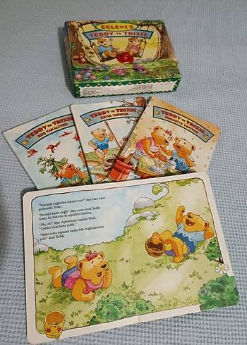 Teddy ve Trixie Çocuk Kitap Seti - Görsel 2