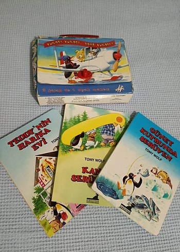 Tony Wolf Çocuk Kitapları Seti - Görsel 2