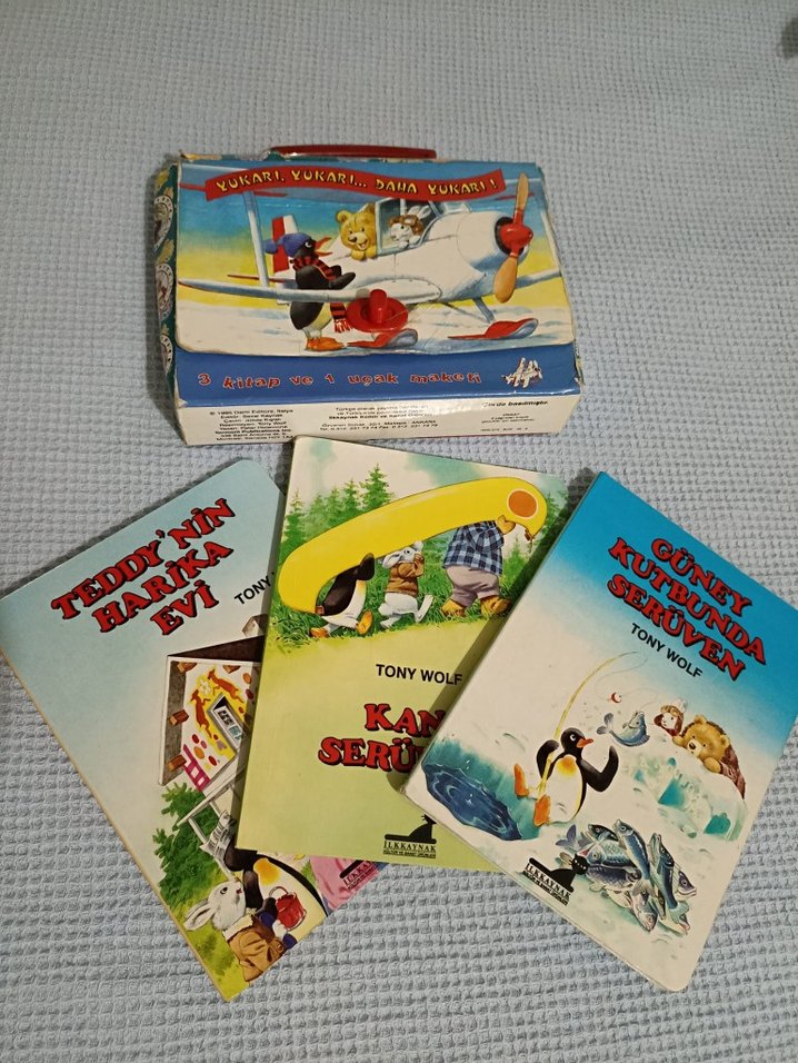 Tony Wolf Çocuk Kitapları Seti - Görsel 2