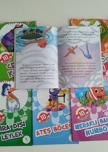 Çocuk Kitapları Serisi - 6 Kitap - Görsel 3