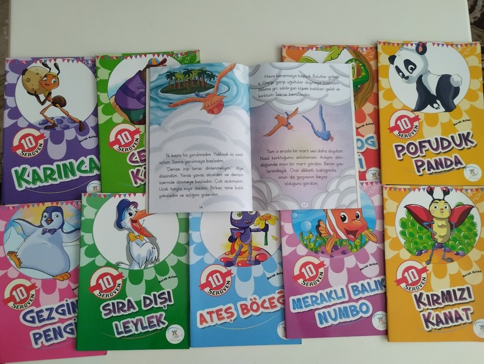 Çocuk Kitapları Serisi - 6 Kitap - Görsel 3