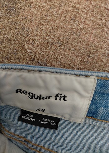 H&M ERKEK KOT PANTOLON 36/32 BEDEN - Görsel 4