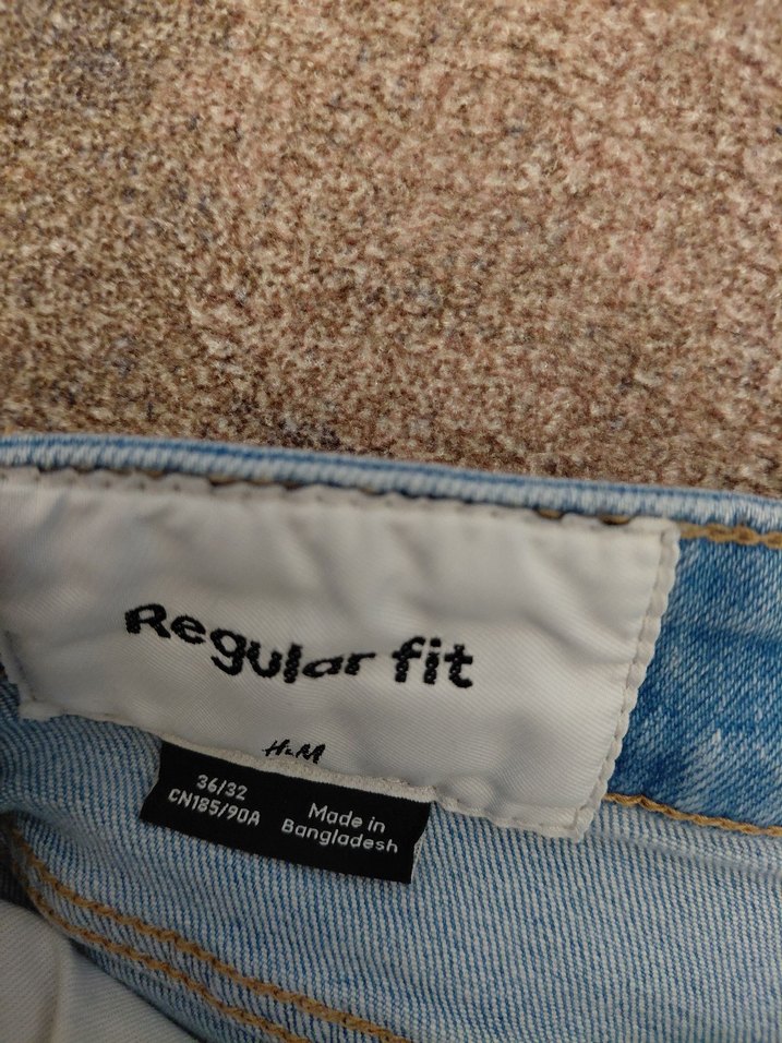 H&M ERKEK KOT PANTOLON 36/32 BEDEN - Görsel 4