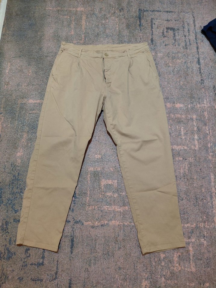 ZARA ERKEK LANVAS PANTOLON  46 beden - Görsel 2