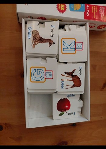 Alfabe Eşleştirme Kartları - Görsel 5